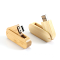 Best selling rotating wood U disk creative Maple walnut magnetic U disk custom logo Engravable USB flash disk